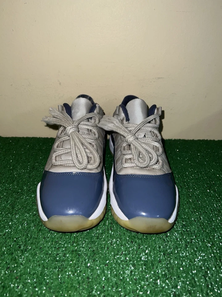 Nike Air Jordan 11 Retro Bajo GS Difuso Azul Blanco FV5121-104 Talla 5.5Y LEER Foto 2 de 4
