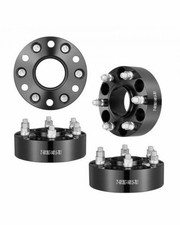 Ksp 2 Wheel Spacers 6x5.5 78.1 Hubcentric Set Of 4 Black