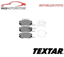 SATZ BREMSBELÄGE BREMSKLÖTZE VORNE TEXTAR 2441501 A FÜR BUICK LA CROSSE,REGAL