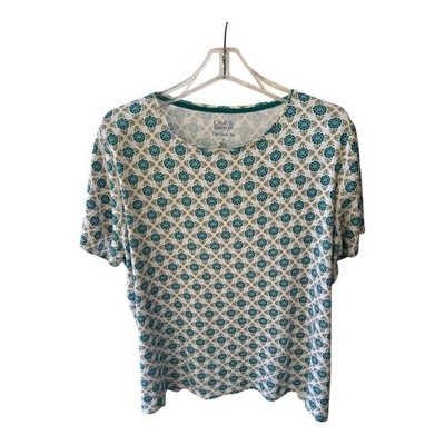 Croft & Barrow Printed Tee-Size 1x
