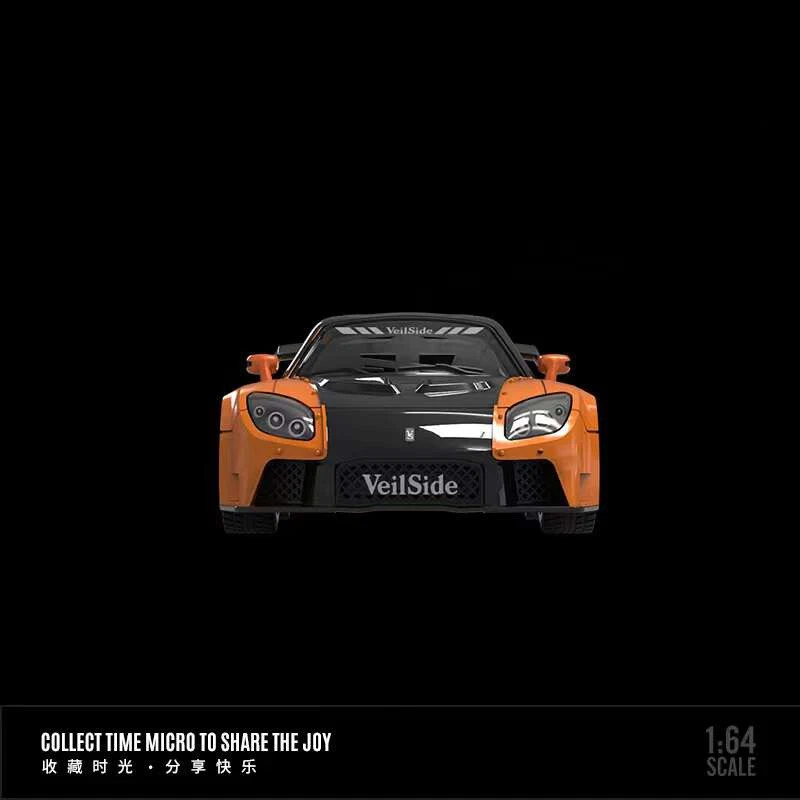 1:64 RX-7 Veilside Fast & Furious Orange Die Cast Model Car - Image 4 of 4