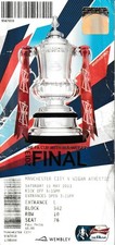MANCHESTER CITY v WIGAN ATHLETIC - F.A. CUP FINAL AT WEMBLEY 11th MAY 2013