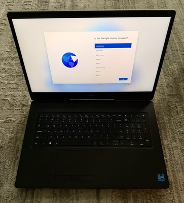 Dell Precision 7760 Workstation I7-11850H, 64GB RAM, 2TB SSD, NVIDIA RTX A3000