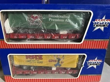 USA Trains R-17030 Popeye Root Beer & R-17037 Red Ass Ale Piggyback G Scale