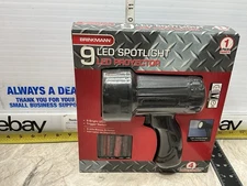 LED Halogen Handheld LED Spotlight Flashlight by Brinkmann NEW Work Light NIB