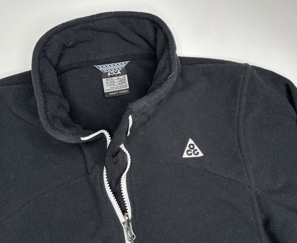 De colección Nike ACG Y2K Cremallera Completa ThermaFit Vellón Gorpcore - Para Mujer’s M Foto 3 de 4