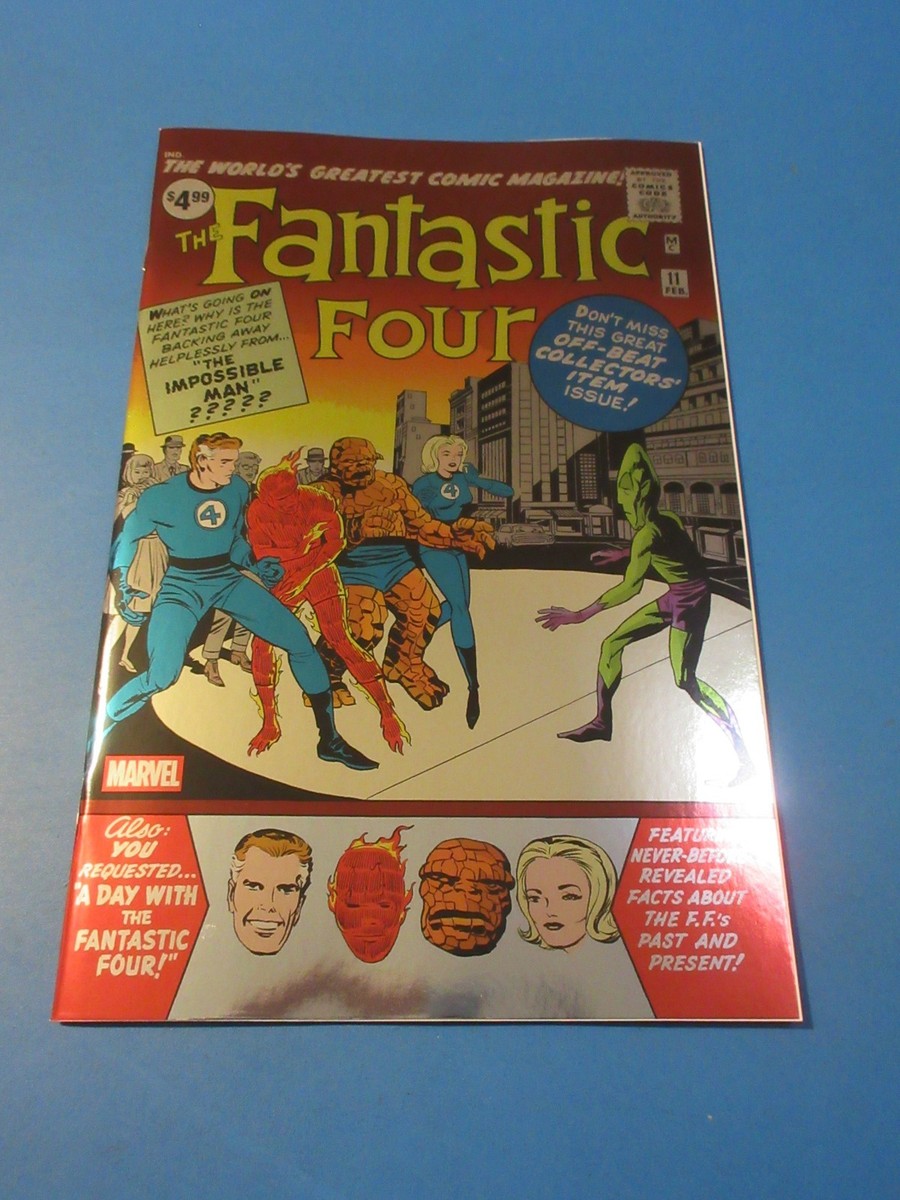 Fantastic Four #11 Facsimile Reprint Foil 1st Impossible Man NM