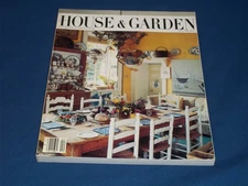 1986 APRIL HOUSE & GARDEN MAGAZINE - NICE DECORATING FRONT COVER - H 13884