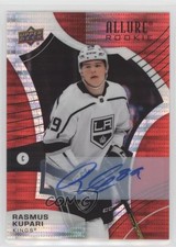 2021-22 Upper Deck Allure Rookies Red Rainbow Auto Rasmus Kupari #127 Auto 7i2