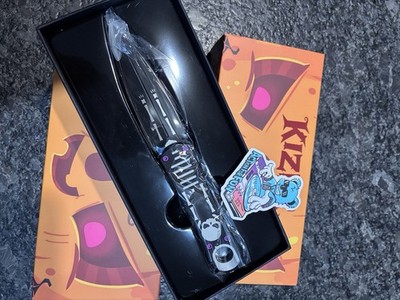 Kizer Halloween 2025 Hidden Agenda Limited Edition - Alum/G10 - Black PVD AEB-L
