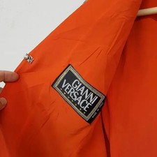 Gianni Versace Silk Jacket Made in Italy