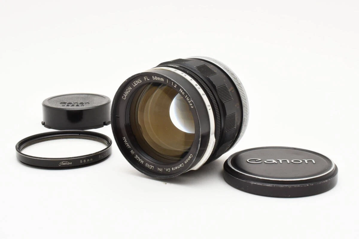 Canon FL f/1.2 Camera Lenses 58mm Focal for sale | eBay