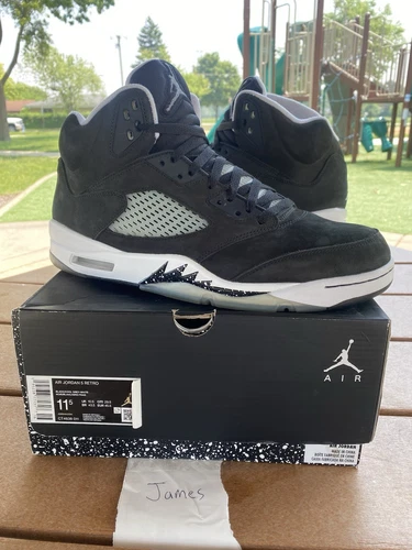 Nike Air Jordan Retro 5 Oreo 2021 CT4348011 Größe 11,5 Herren
