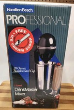 hamilton beach milkshake mixer model P97271 Profesional Black New In Box