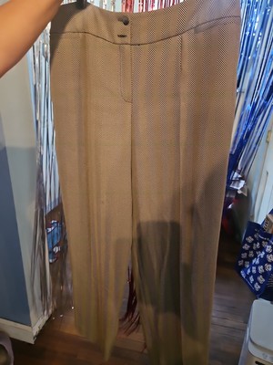 harve' benard by benard holtzman Women's Wool fully Lined Pants w/cuffs Sz 16