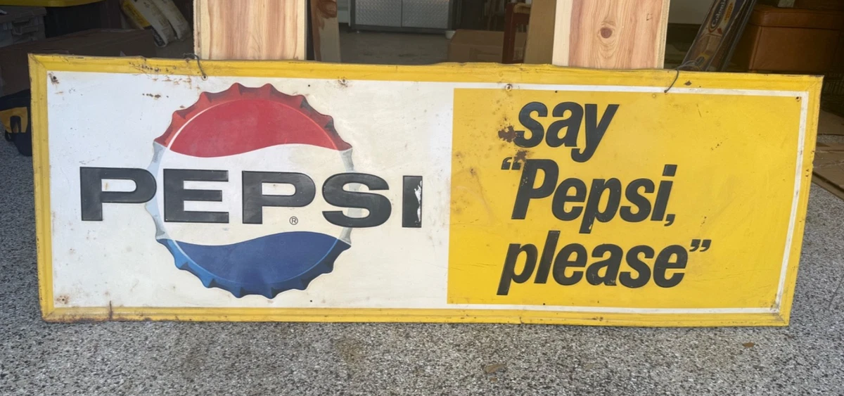 Vintage Pepsi Sign for sale | eBay