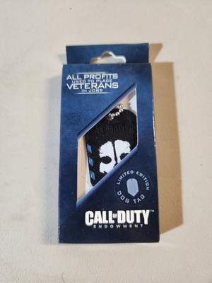 NIB COD CALL OF DUTY GHOSTS METAL AND ADVANCED WARFARE DURABLE DOG TAGS TWO PACK