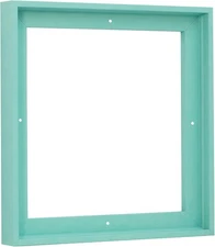 Pixy Canvas Floater Frame 10x10 for 3/4 (0.75) inch 10 x 10 in, Lucite Green 