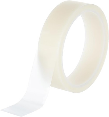 18.28 m Transparentes Buchreparaturband, Maisfarbenes Kunststoff-Bindeband, 25.5