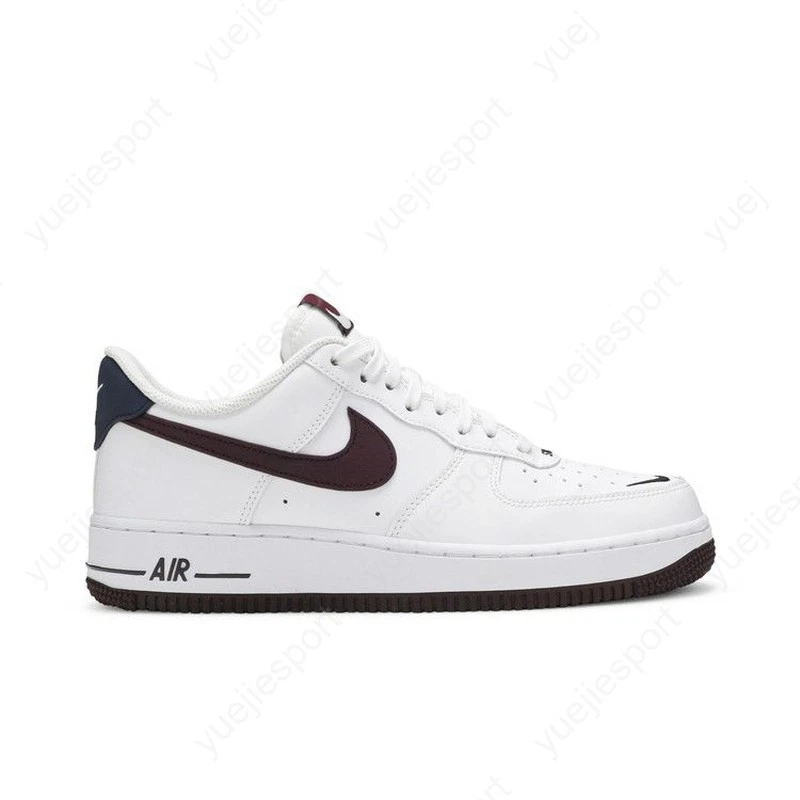 Nike Air Force 1 '07 LV8 White Night Maroon for Sale