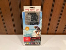 Waterproof Sports Camera HD 1080P  With All Accessories 2.0 Screen