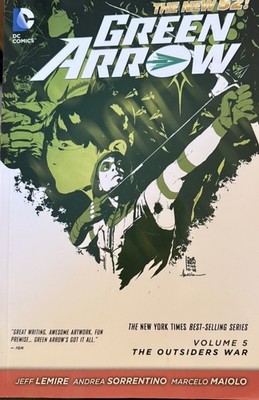 Green Arrow Volume 5 : The Outsiders War TP (The New 52): The... by Lemire, Jeff