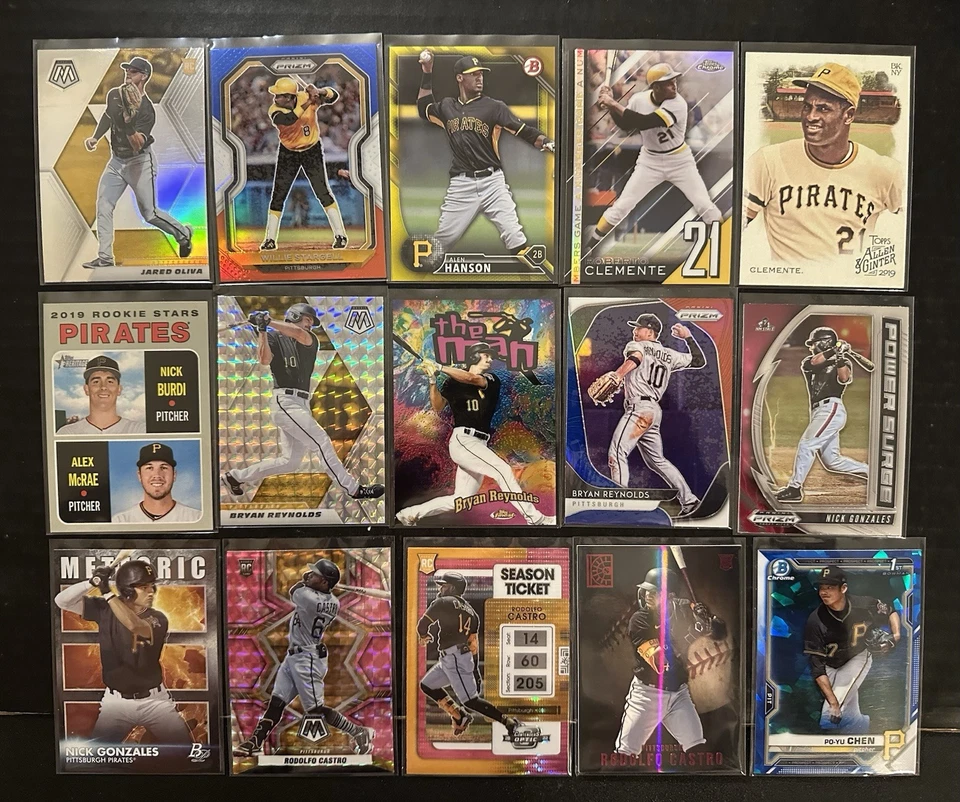 MLB Pittsburgh Pirates Baseball Card Lot #1 - Image 2 of 4