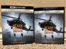 Black Hawk Down 4K UHD  Blu-ray 2001 3-Disc Set w/ OOP Slipcover