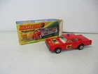 Matchbox Lesney Superfast SF59 Mercury Fire Chief- ax & helmet labels, boxed