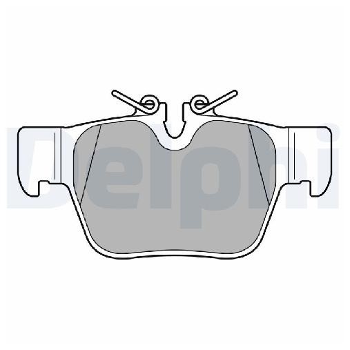 Bremsbelagsatz Scheibenbremse Hinten FüR Mini F54 F60 2.0 19 Bis 26 Delphi Teil-image