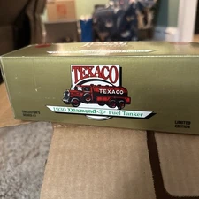 1930 DIAMOND "T" FUEL TANKER COIN BANK, TEXACO (ITEM #3492)