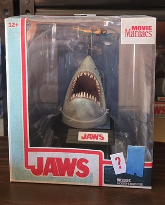 McFarlane Movie Maniacs JAWS 50th Anniversary Deluxe 6 inch posed