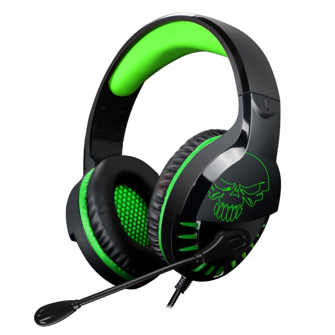 Casque Gamer Pro H3 Vert pour jouer en immersion sur PC et Xbox One