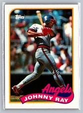 1989 Topps #455 Johnny Ray
