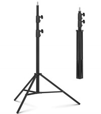 Photography Light Stand 9.2ft/110'', Heavy Duty Light Stand Aluminum Alloy Sp...