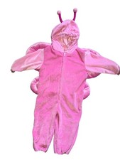 Halloween Costume 18 month Long Sleeve One Piece Butterfly Wings Hood WARM