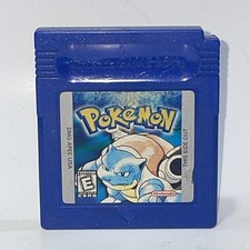Pokemon Blue Version Nintendo Game Boy Authentic Cartridge Tested