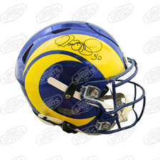 Jerome Bettis Signed Los Angeles Rams F/s Speedflex Authentic Helmet Beckett Qr