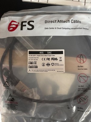 ''1m 40G QSFP+ Passiv Direct Attach Kupferkabel''
