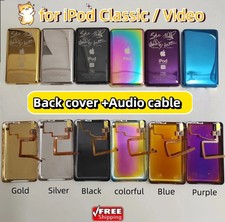   NEW Metal Back Case Housing Audio Jack Hold Switch for iPod Classic / Video  