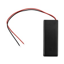 4 Pcs 2X Aaa 3 V Battery Holder Case Box Wire on / Off M Cover B5U28047