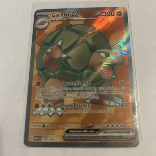 Pokémon TCG Golem ex - 189/165 - SV: Scarlet & Violet 151 (MEW) Near Mint NM
