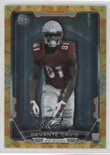 2015 Bowman Rookies Electric Yellow 47/99 Devante Davis #102 0c4