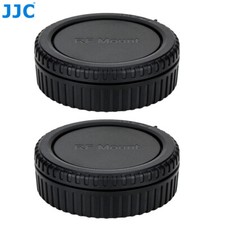 2 Pcs JJC Body Caps Rear Lens for Canon RF Mount Camera R Ra RP R5 R6 R3