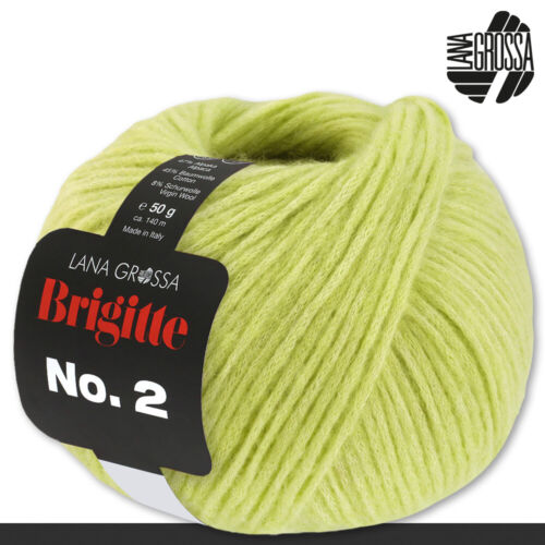 Lana Grossa 50 g Brigitte No. 2 Netzgarn Wolle Garn Alpaka Baumwolle 51 Farben - Bild 72 von 103