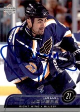 Jamal Mayers Signed Auto 2002-03 Upper Deck card St Louis Blues