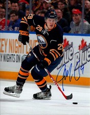 JAKE MCCABE BUFFALO SABRES 8X10 AUTOGRAPHED SIGNED PHOTO COA TORONTO MAPLE LEAFS