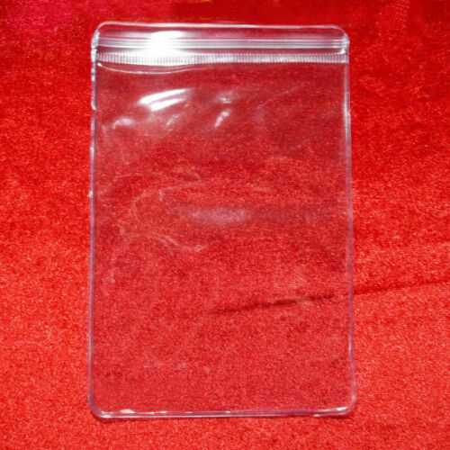 Pack of 100 PVC Plastic Bags Storing Watches Pouch Case (Regular Size