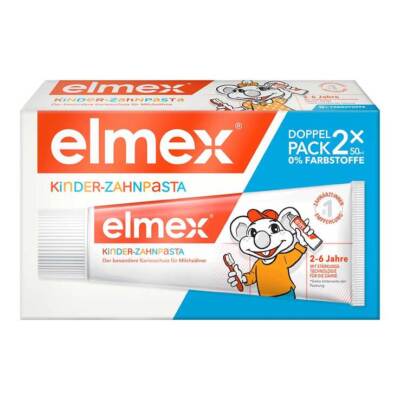 Elmex Kinderzahnpasta 2 - 6 Jahre Duo Pack · 2X50 ml · PZN 18241916