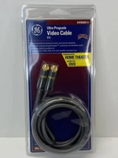 GE Ultra Prograde Video Cable 6ft. AV92669 Double Shielded - New Sealed